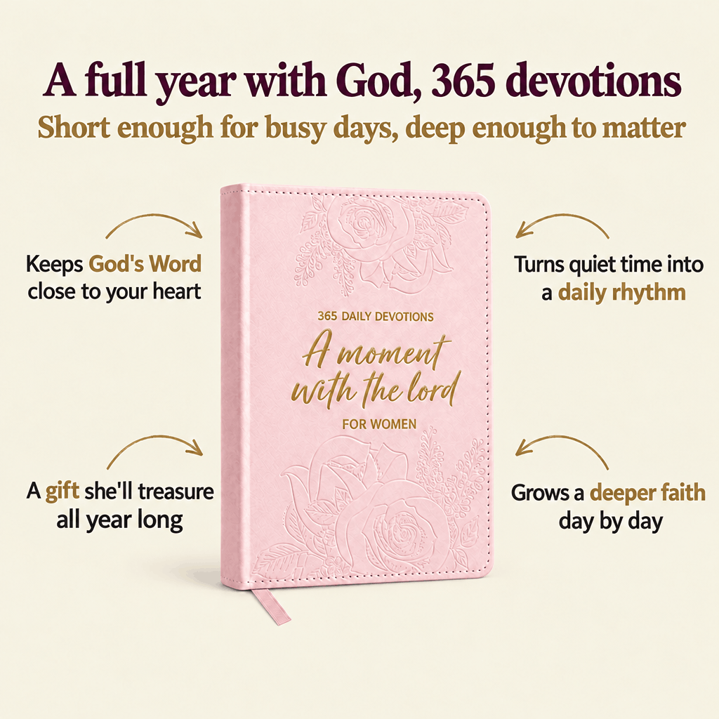 Moments With God For Women - 365 Daily Devotions