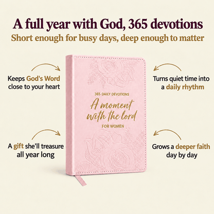 Moments With God For Women - 365 Daily Devotions