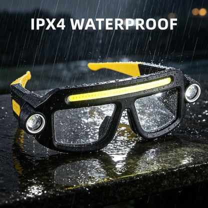 BoltVision™ BeamPro — Hands-Free LED Work Glasses